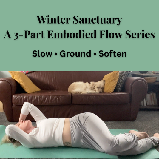 Winter Sanctuary – Embodied Flow Series | Sensual Somatic™ Movement & Rest